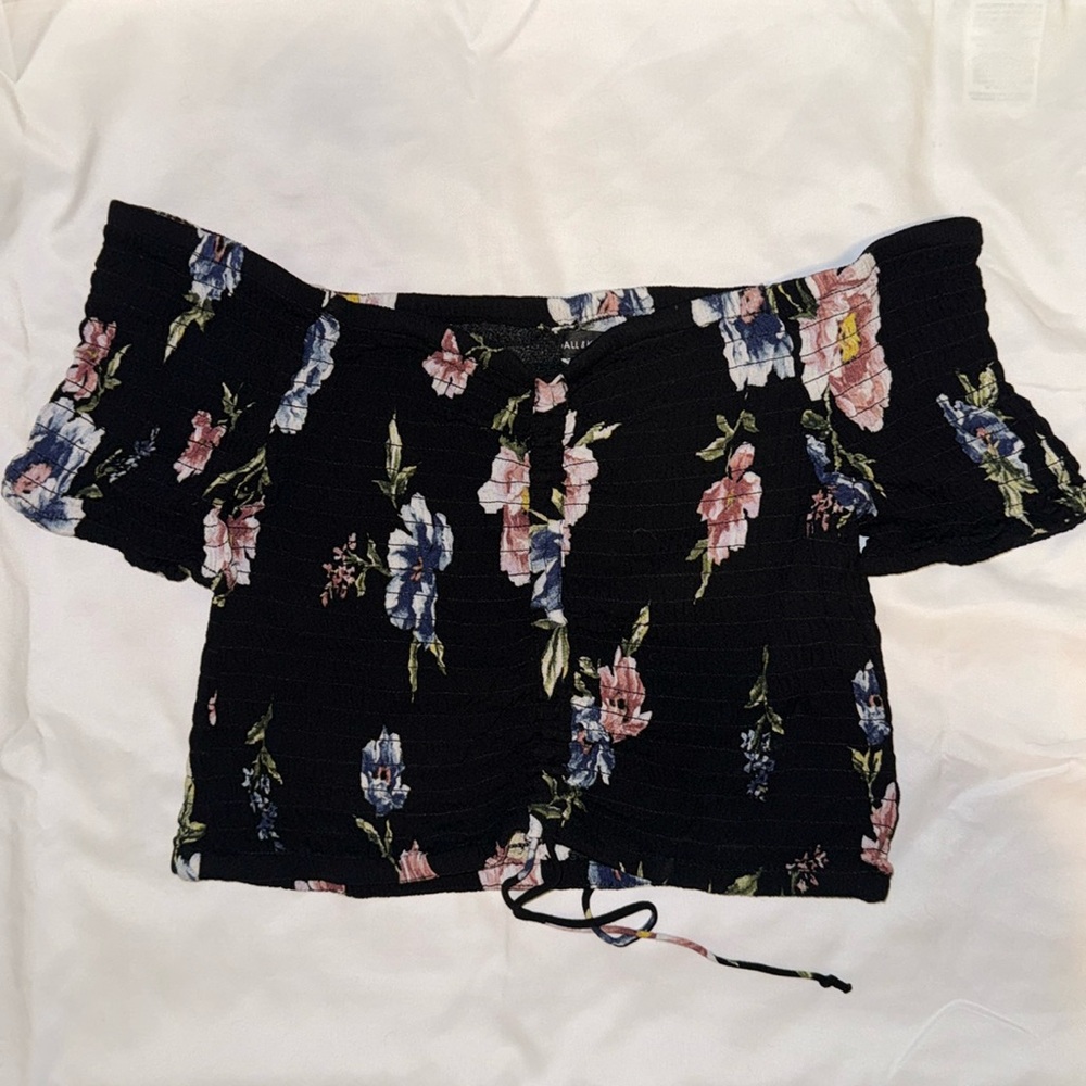 Ruched, Off-the-Shoulder Top